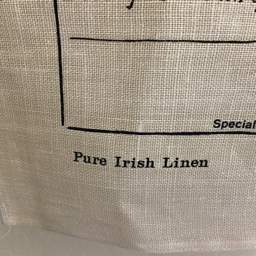 NWOT Wall Decor Irish Linen Catalogve Comedies Hiftories Tragedies